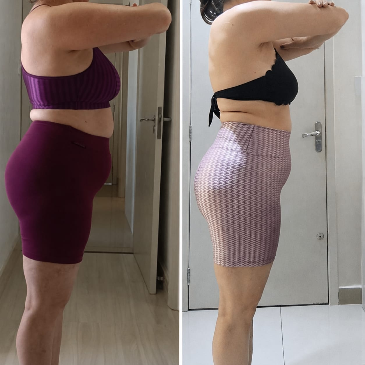 Transformação: antes e depois